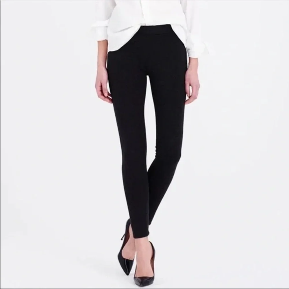 J. CREW // SZ 6 // the Gigi pant, black ponte // NWT // retail $98